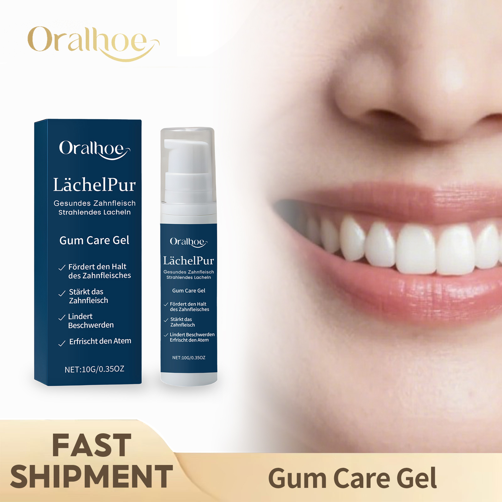 Teeth Whitening Doctor - Gum Repair Care Gel Relieve Receding