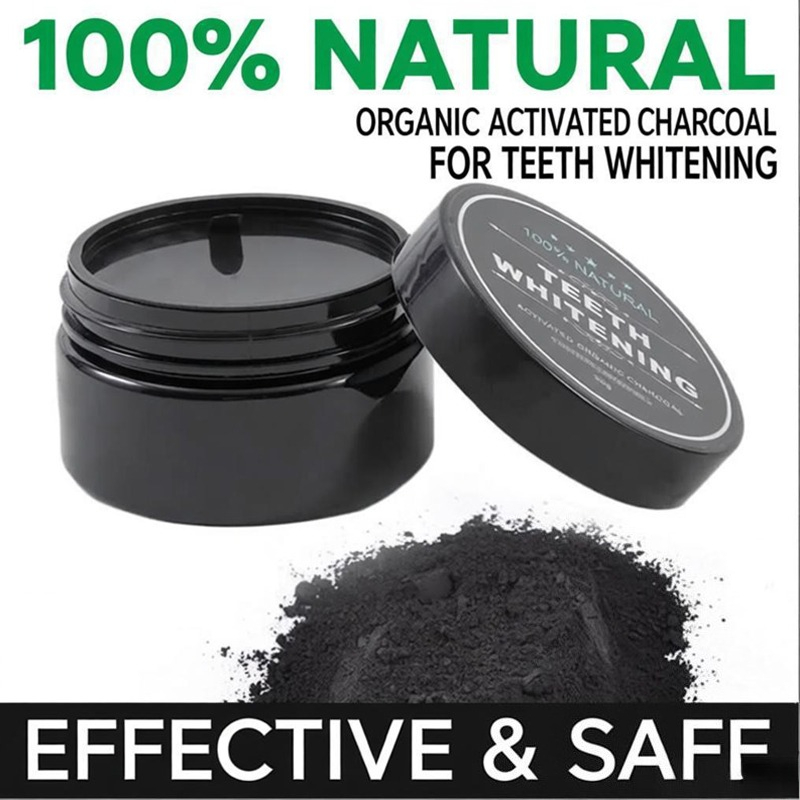 Whitening Powder Activated - Natural Activated Charcoal Coconut Shell Teeth