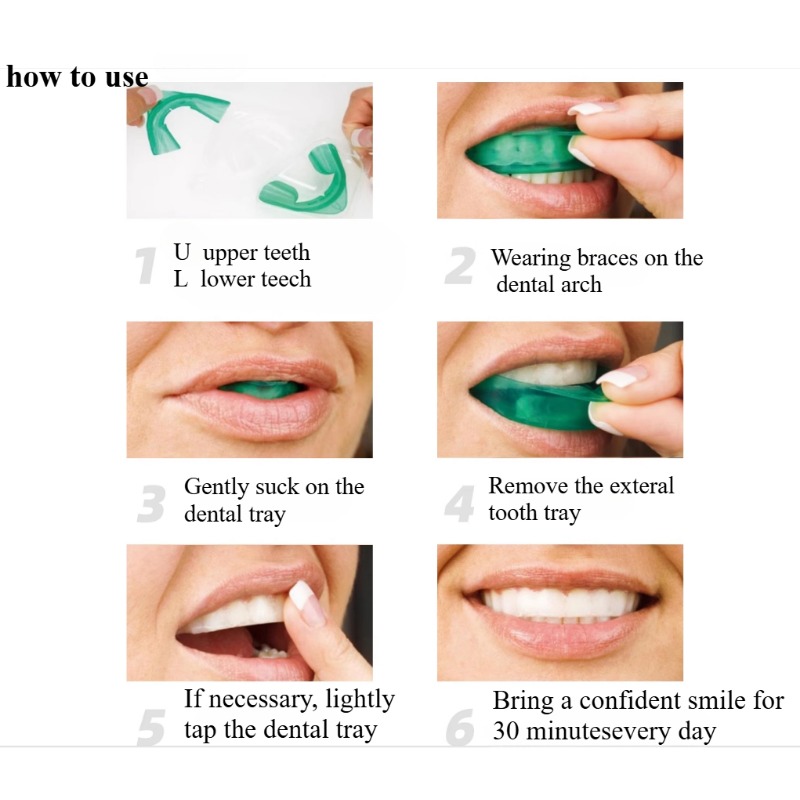 Set Teeth Whitening Tray U-sha - Teeth Whitening Doctor review and price