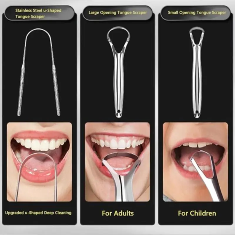 3 PCS Metal Tongue Scraper, To - Tongue Scraper Metal review and price