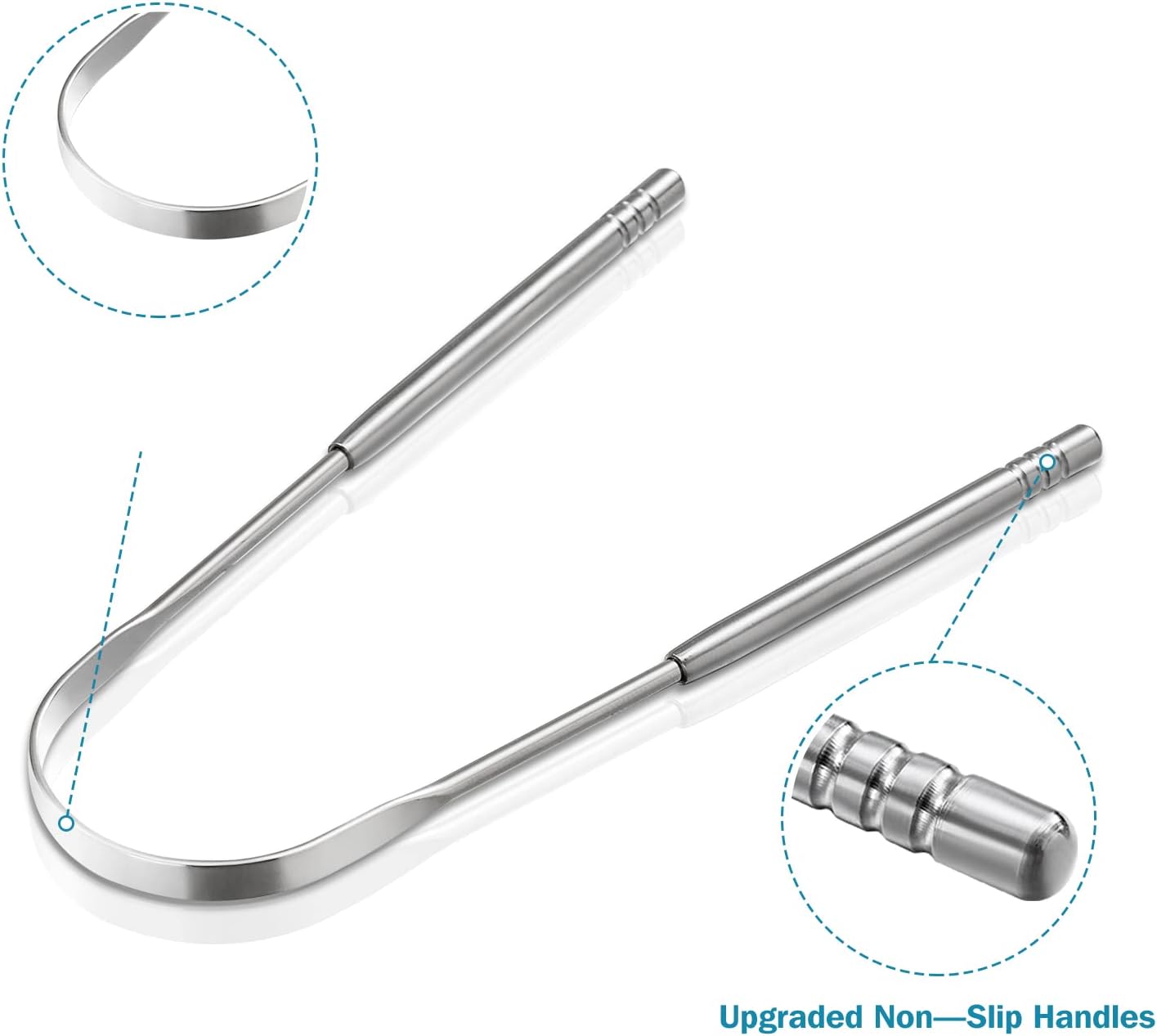 3 PCS Metal Tongue Scraper, To - Tongue Scraper Metal review and price