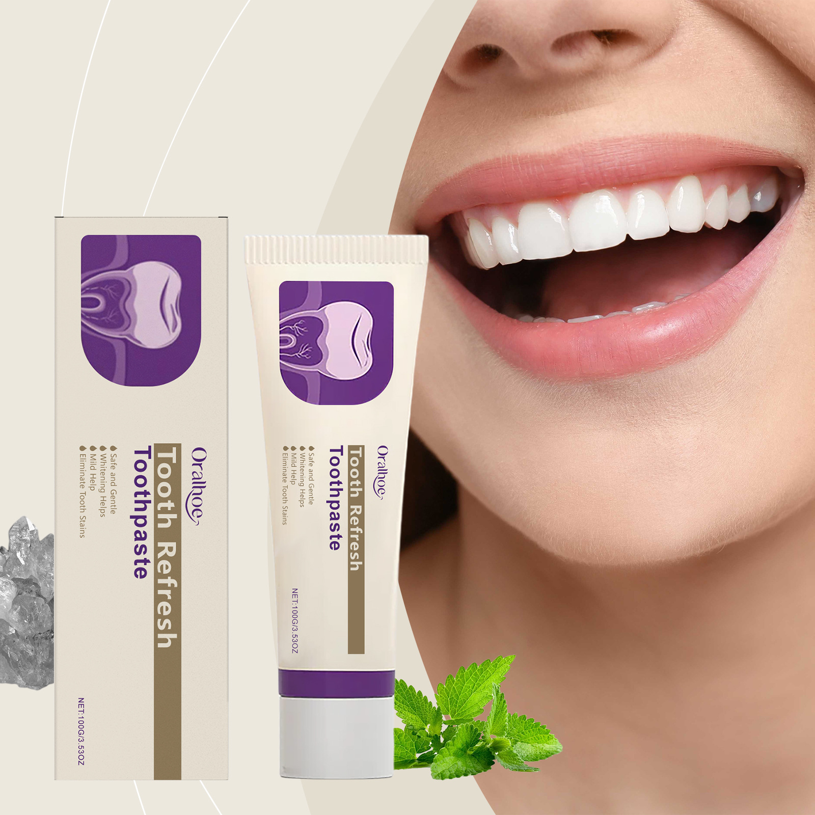 Teeth Refresh Toothpaste White - Teeth Whitening Treatment review and price
