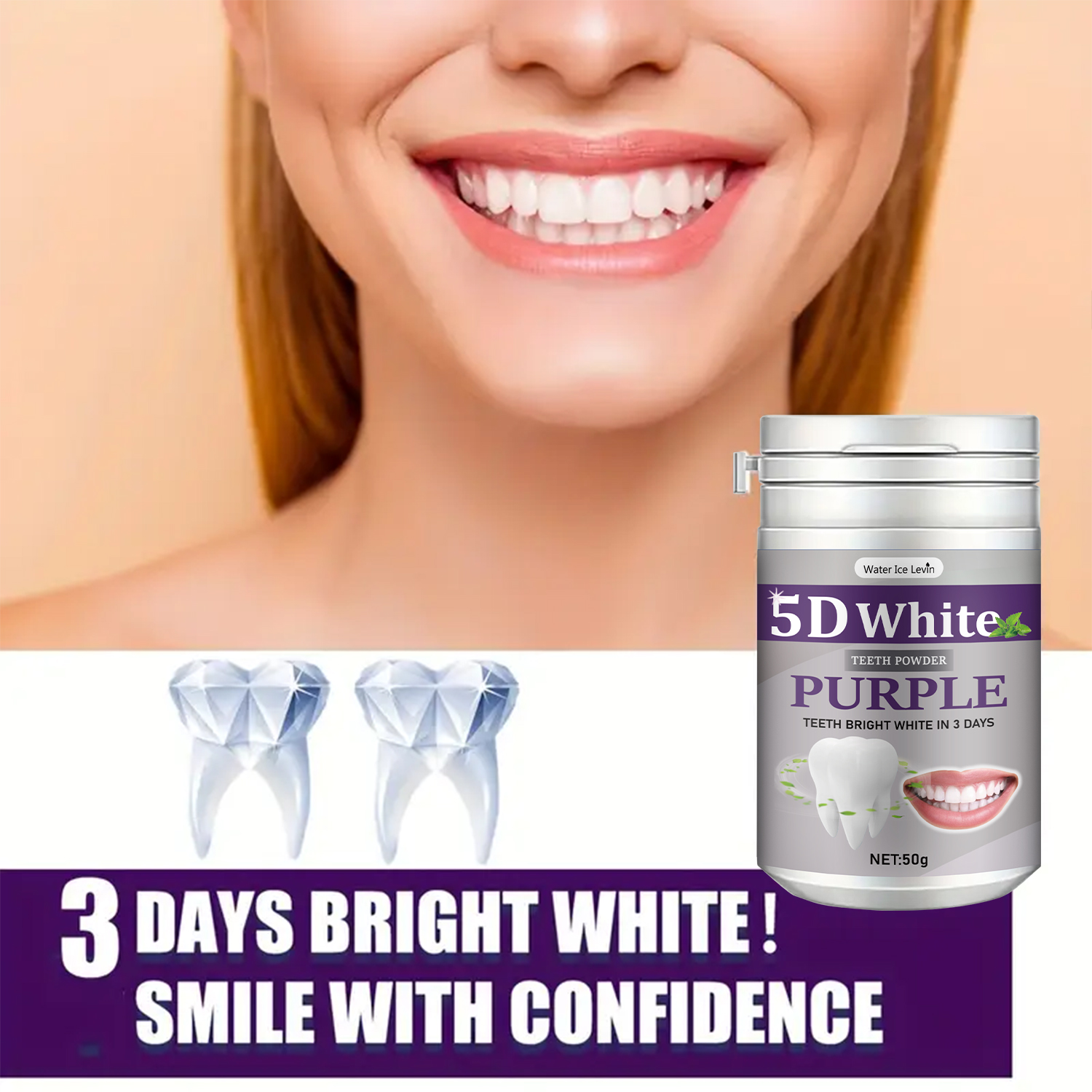 Teeth Whitening Powder 50g for - Teeth Whitening Oil Pulling review and price