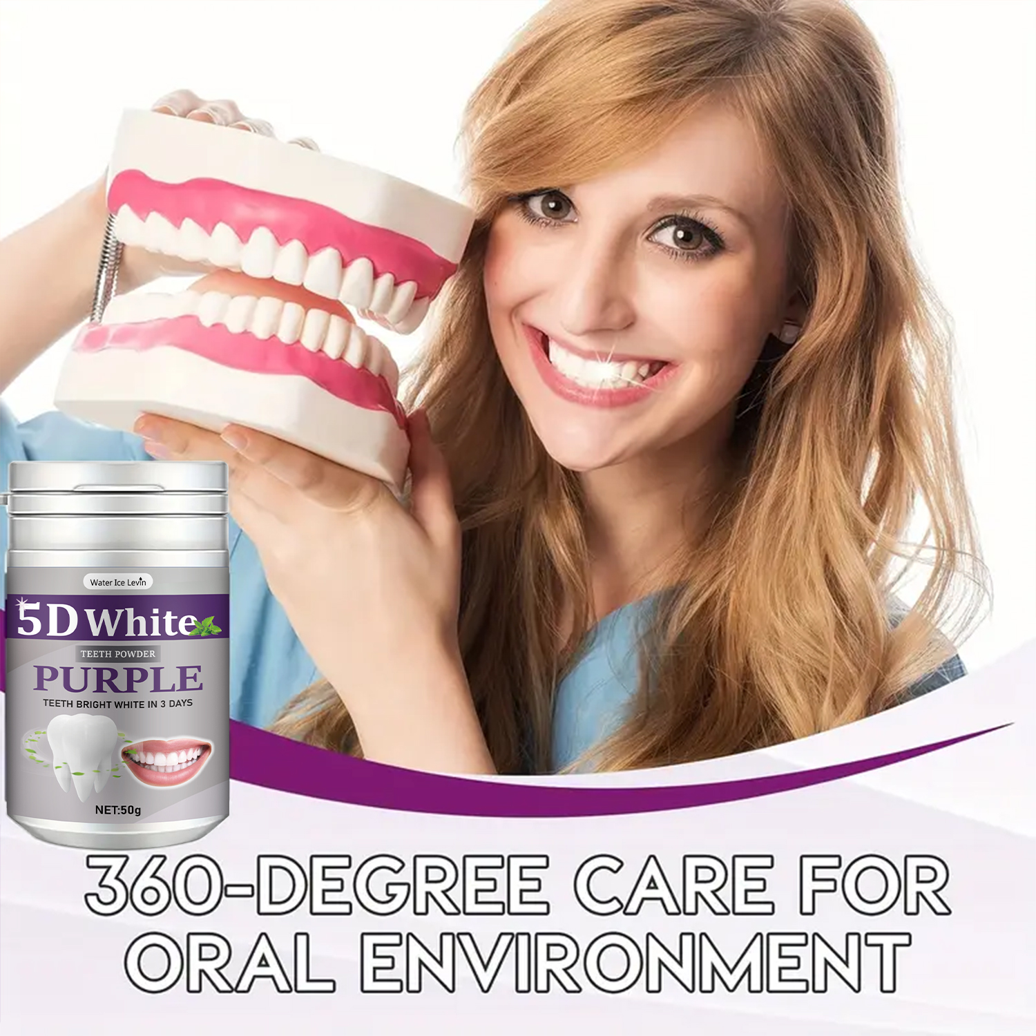 Teeth Whitening Powder 50g for - Teeth Whitening Oil Pulling review and price