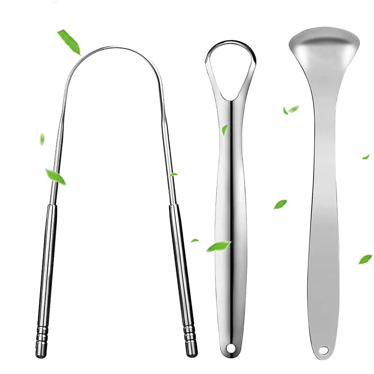 Premium 1pcs/3pcs Metal Tongue - Tongue Scraper Metal review and price