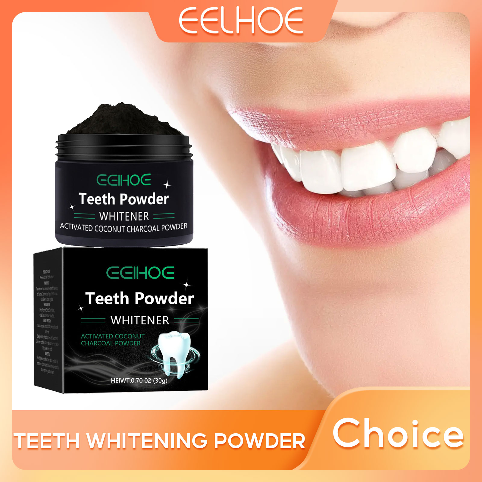 EELHOE Charcoal Powder for Tee - Whitening Powder Activated review and price