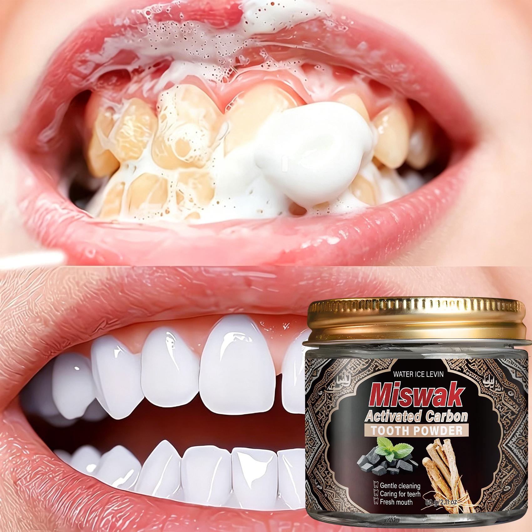 Activated Charcoal & Miswak To - Whitening Powder Activated review and price