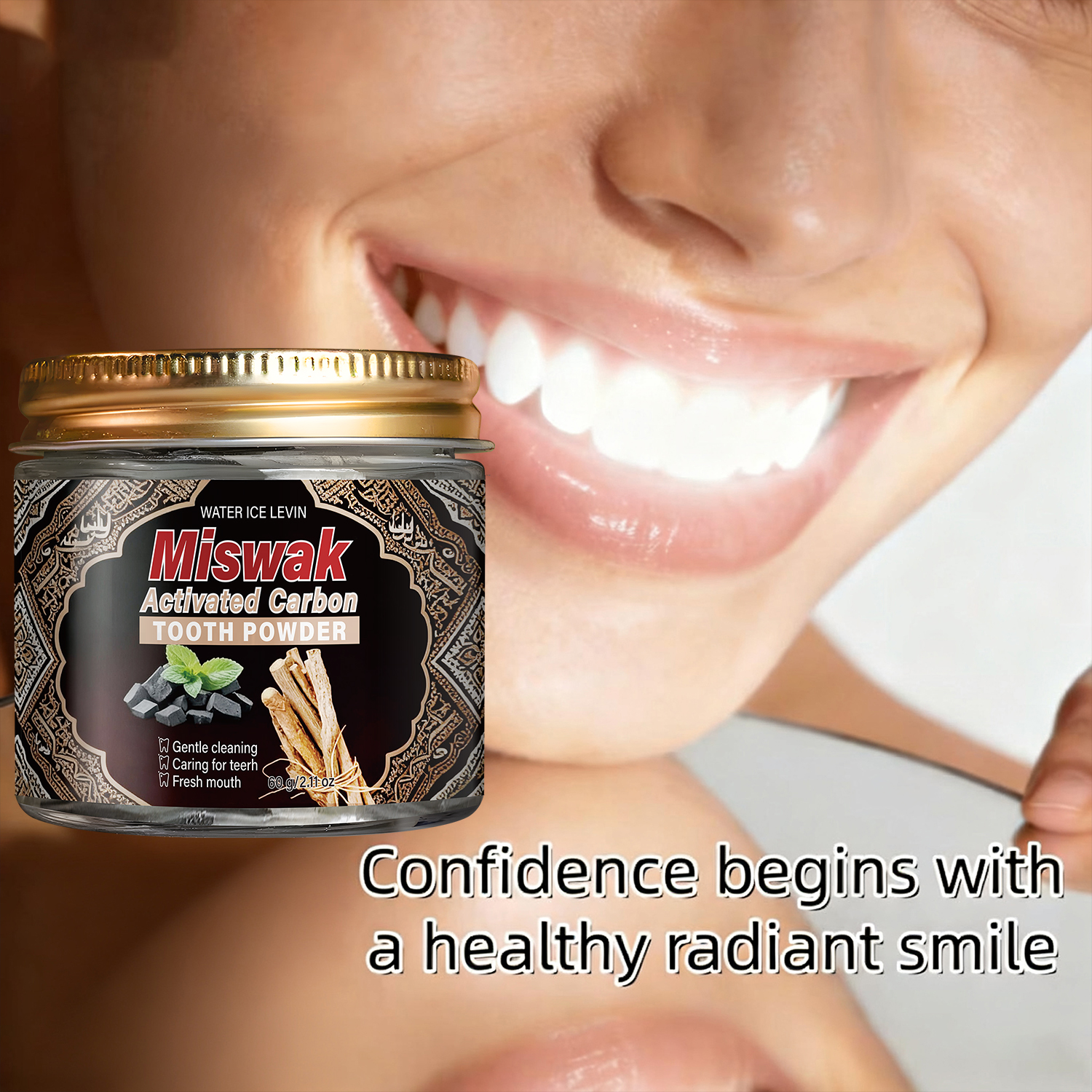 Activated Charcoal & Miswak To - Whitening Powder Activated review and price