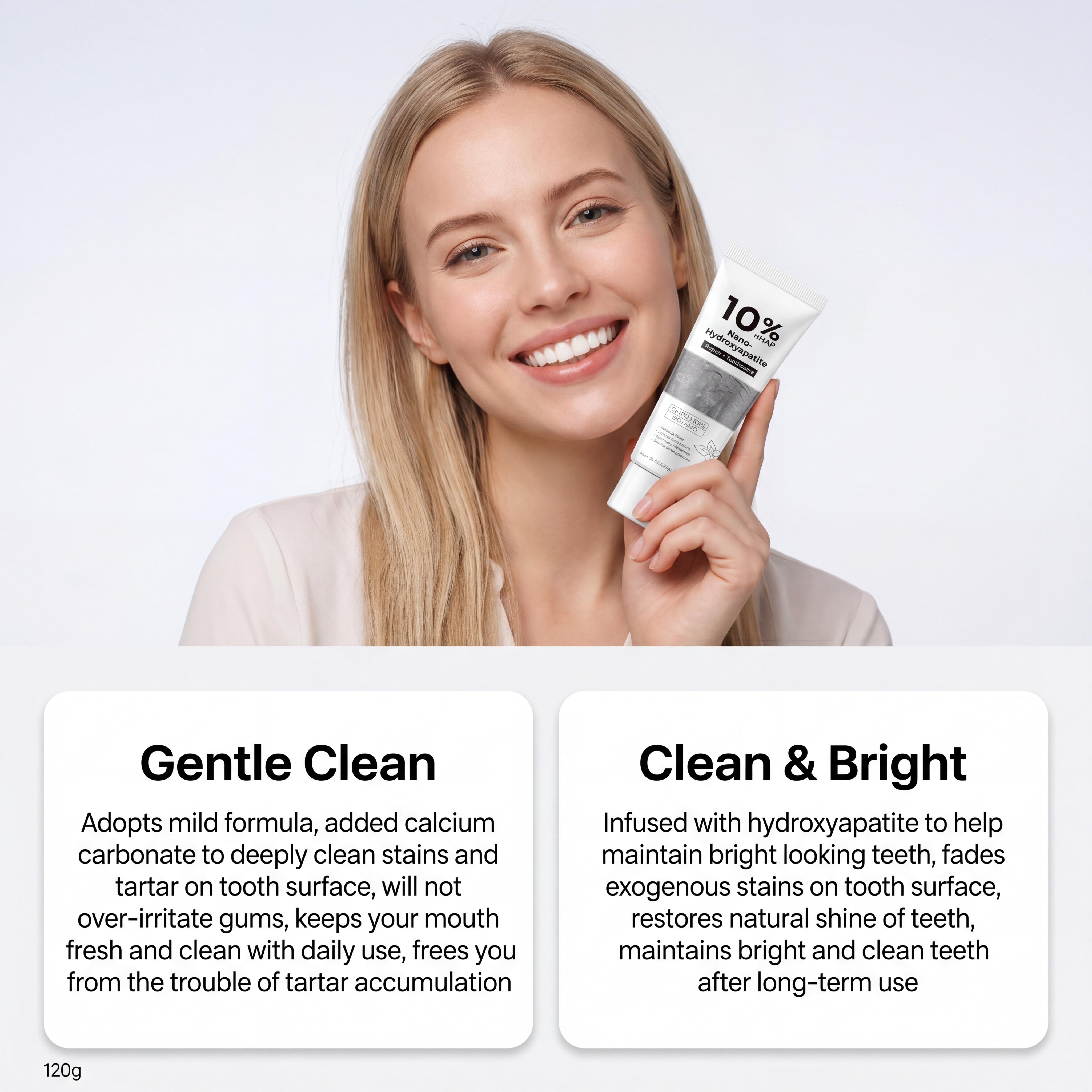 Nano-Hydroxyapatite Toothpaste - Teeth Whitening Treatment review and price