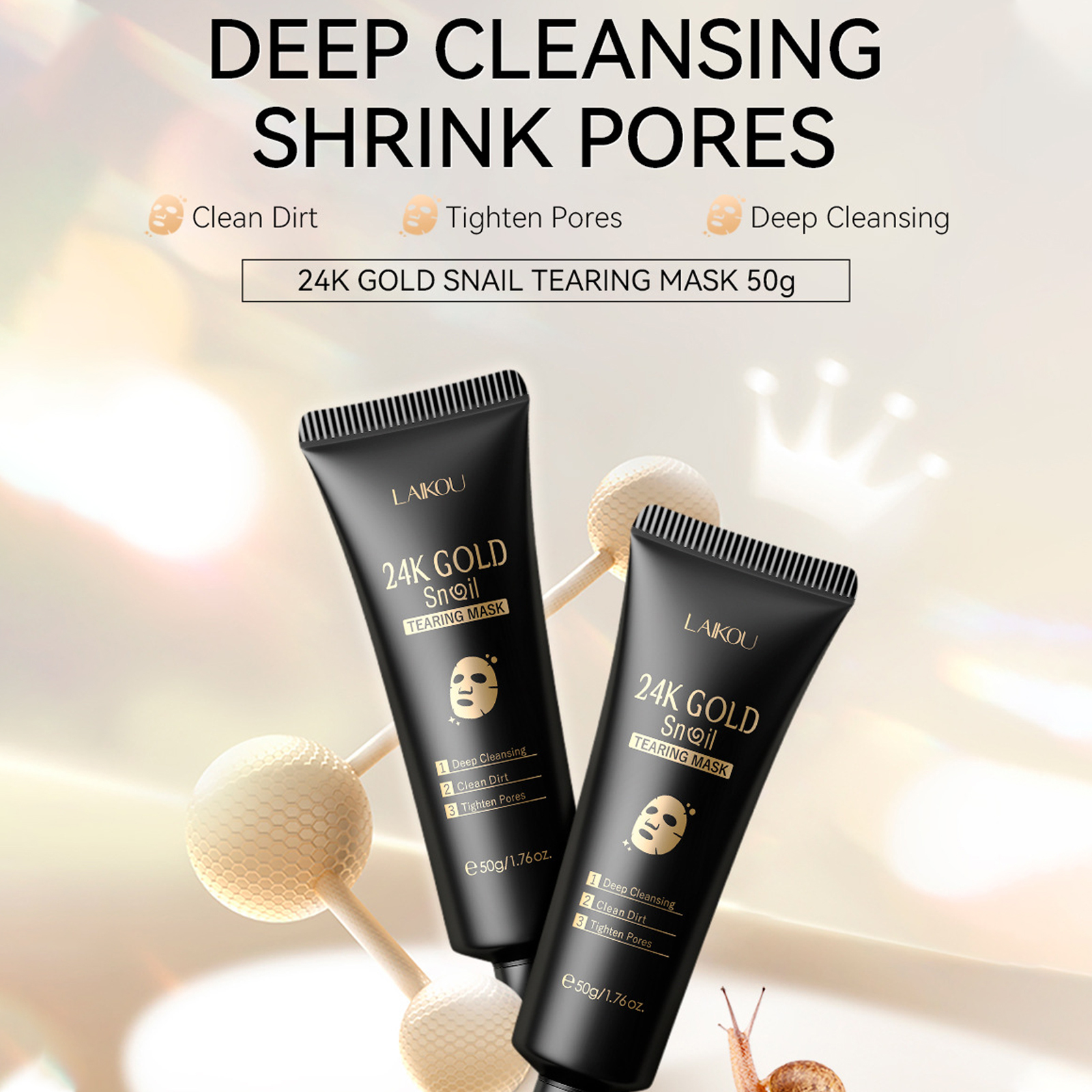 24K Gold Collagen Active Face  - Whitening Powder Activated review and price