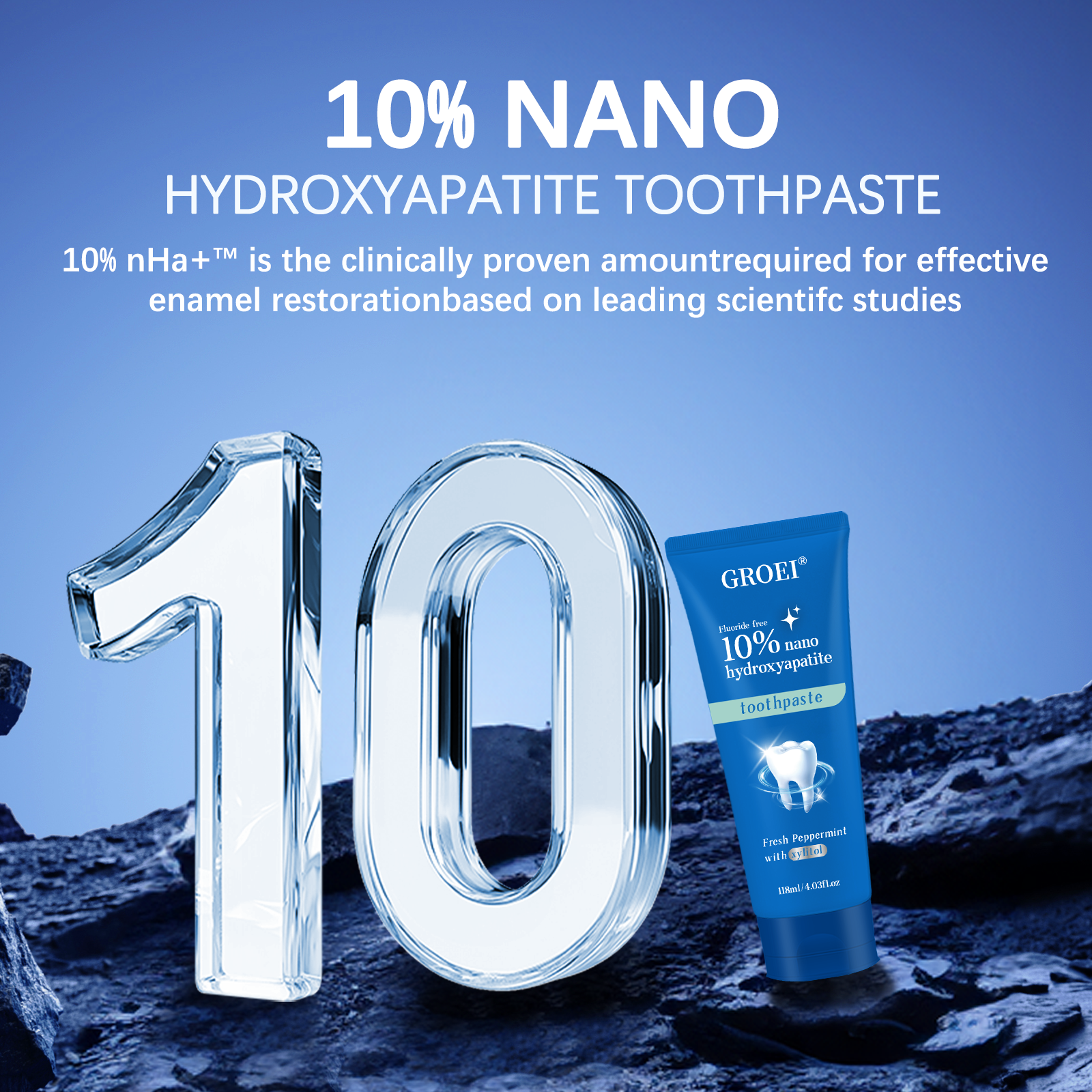 10% Nano Hydroxyapatite Toothp - Teeth Whitening Treatment review and price