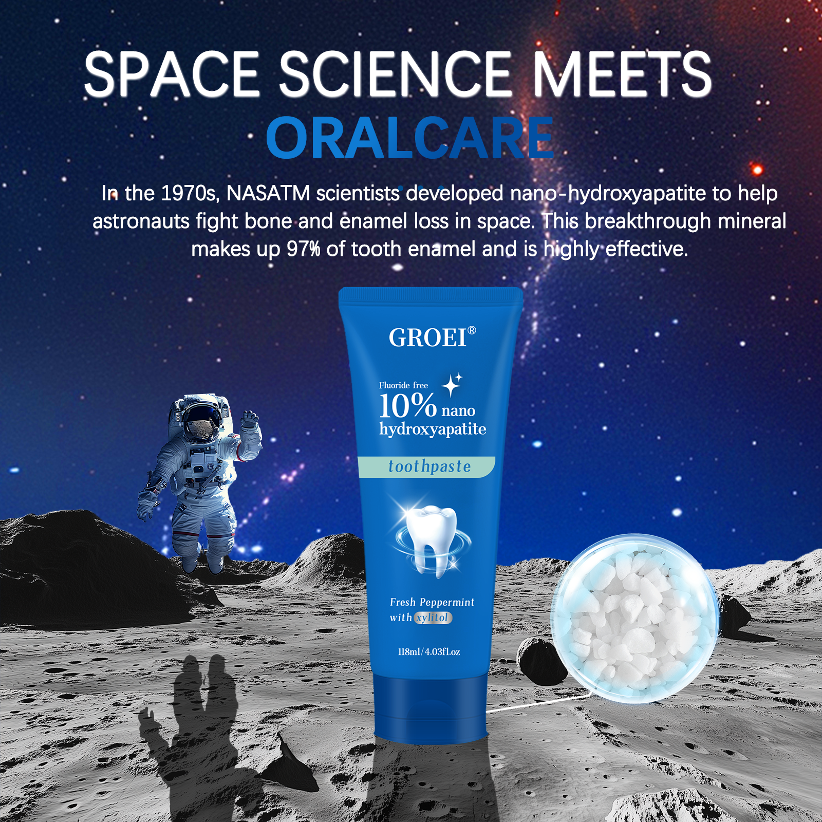 10% Nano Hydroxyapatite Toothp - Teeth Whitening Treatment review and price
