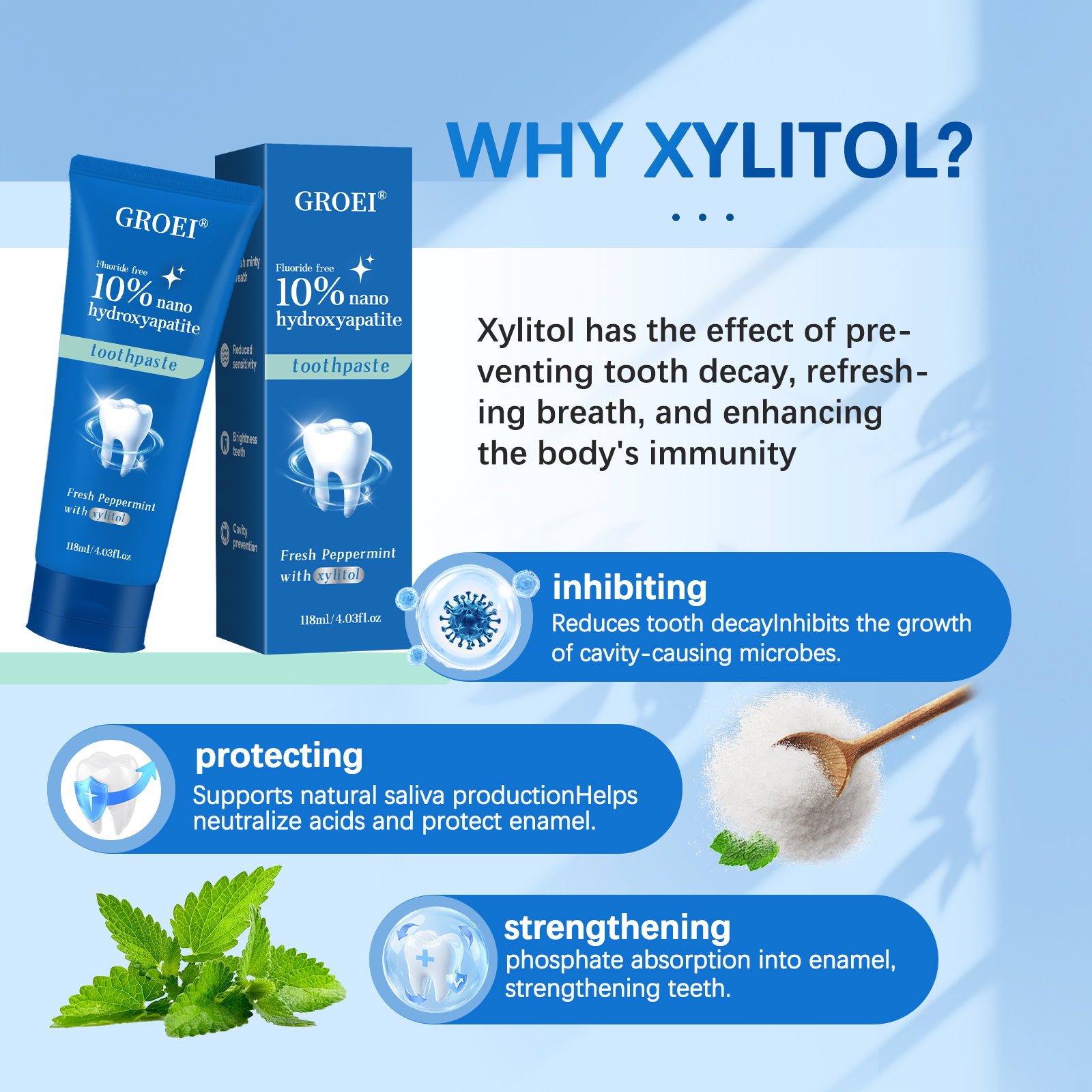 10% Nano Hydroxyapatite Toothp - Teeth Whitening Treatment review and price