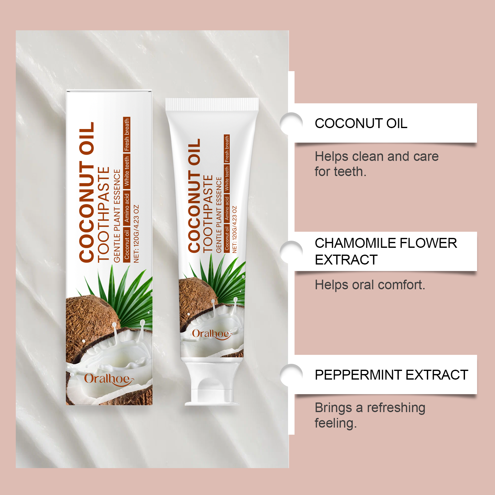 Coconut Oil Toothpaste Teeth W - Teeth Whitening Treatment review and price