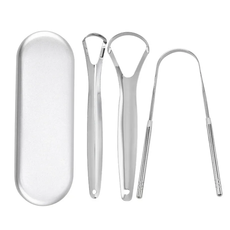Premium 1pcs/3pcs Metal Tongue - Tongue Scraper Metal review and price