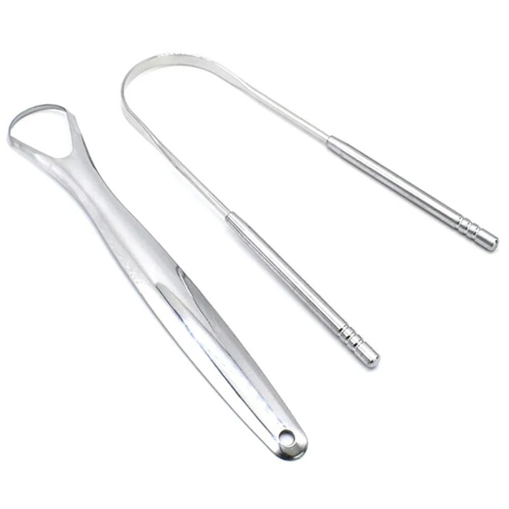 2Pcs Tongue Scraper Stainless  - Tongue Scraper Metal review and price