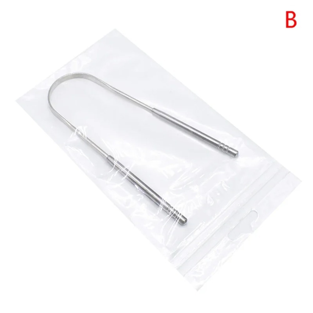 2Pcs Tongue Scraper Stainless  - Tongue Scraper Metal review and price