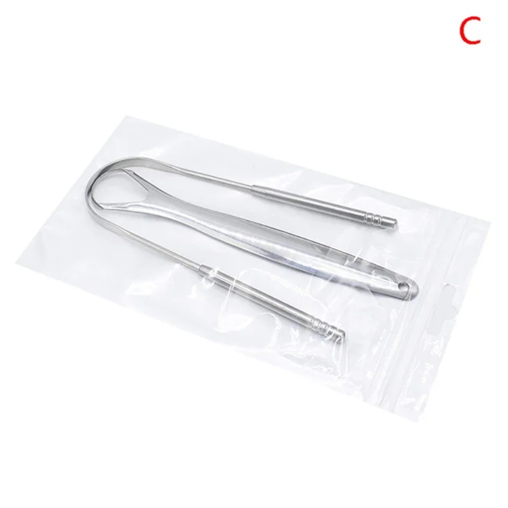2Pcs Tongue Scraper Stainless  - Tongue Scraper Metal review and price