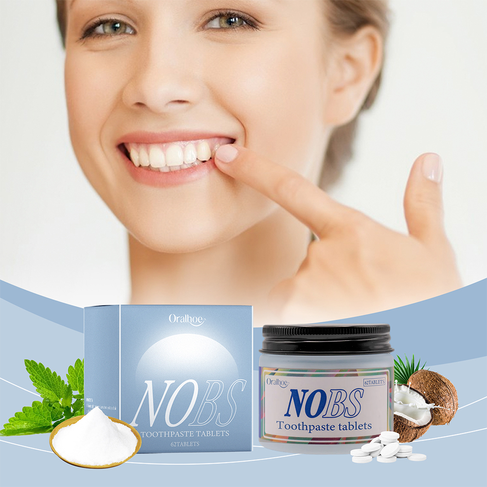 NOBS Toothpaste Tablets - Nano - Teeth Whitening Oil Pulling review and price