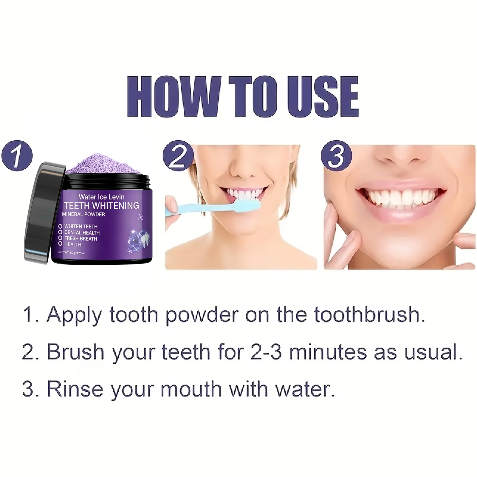 Teeth Whitening Mineral Powder - Teeth Whitening Oil Pulling review and price
