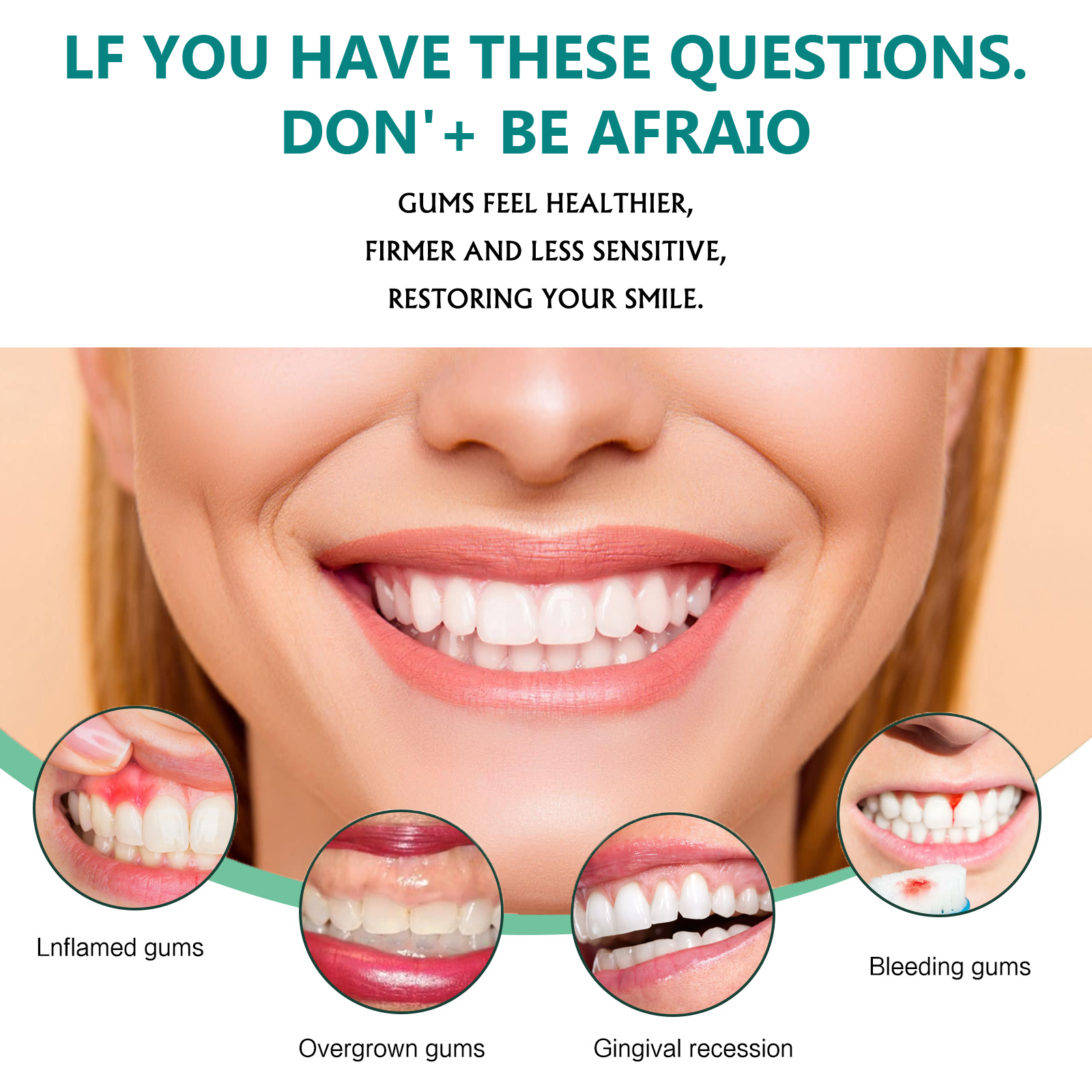 Gingival repair drops Quickly  - Teeth Whitening Oil Pulling review and price