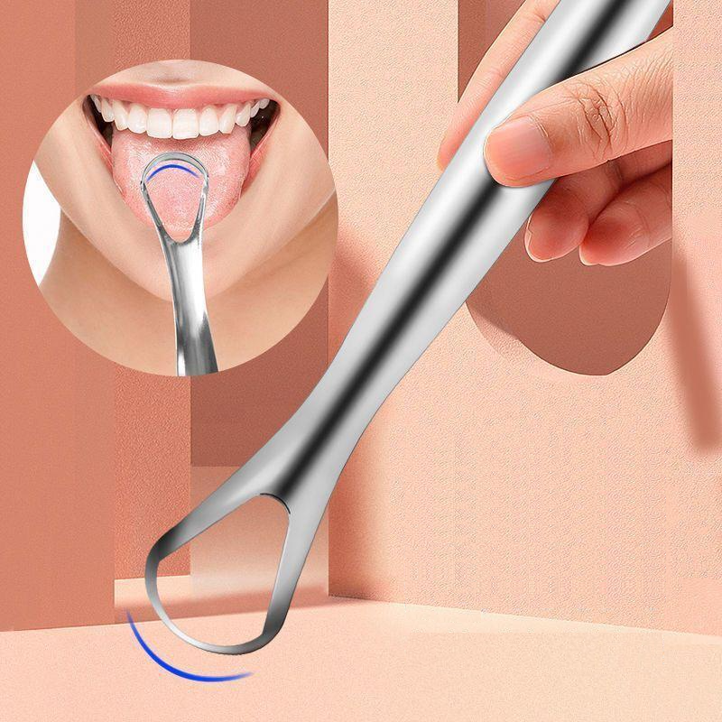 Metal Tongue Scraper Cleaner F - Tongue Scraper Metal review and price